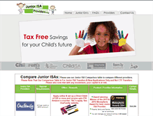 Tablet Screenshot of juniorisaproviders.org